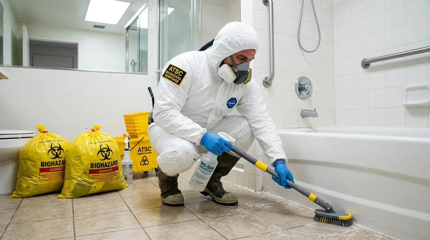 Decontamination equipment deployed for Blood Cleanup in Fort Hamilton